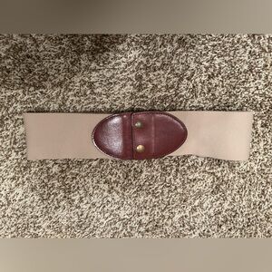 Elegant Tan and Brown Women's Belt